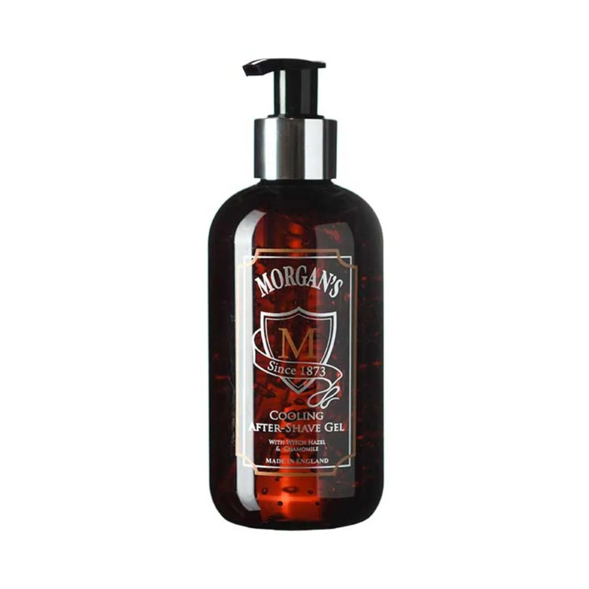 Morgan's Pomade Kühlendes After-Shave-Gel, Beruhigendes und erfrischendes After-Shave-Gel mit Witch Hazel und Kamille, Aroma von Limette und schwarzem Pfeffer 250ml